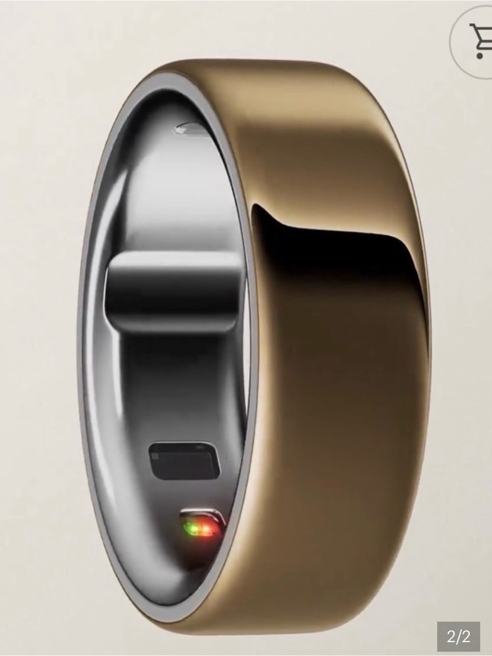 Oura Ring Gen 4 in Gold Finish Size 10 - New in SEALED Box